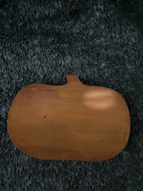 Wooden Pumkin Bowl